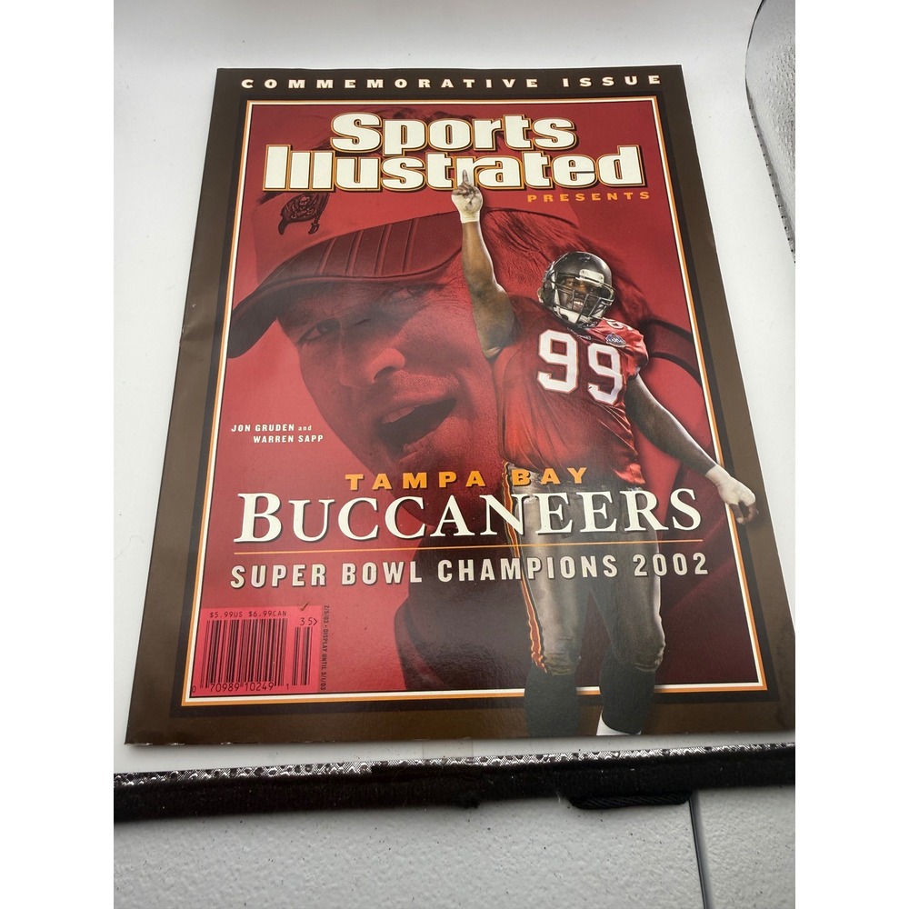 Sports Illustrated Tampa Bay Buccaneers Super Bowl 2002 Champions Magazine 2003